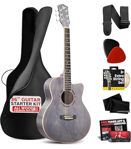 Enya Nova Go Mini Carbon Fiber Acoustic Guitar 1/4 Size Travel